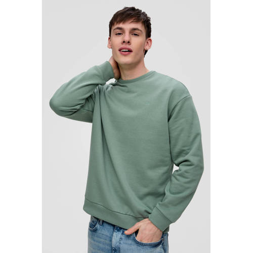 QS sweater groen afbeelding