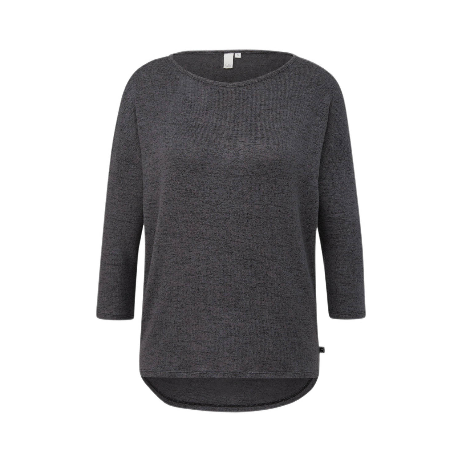 QS Gebreide pullover met extra brede schouders model 'Missoni'