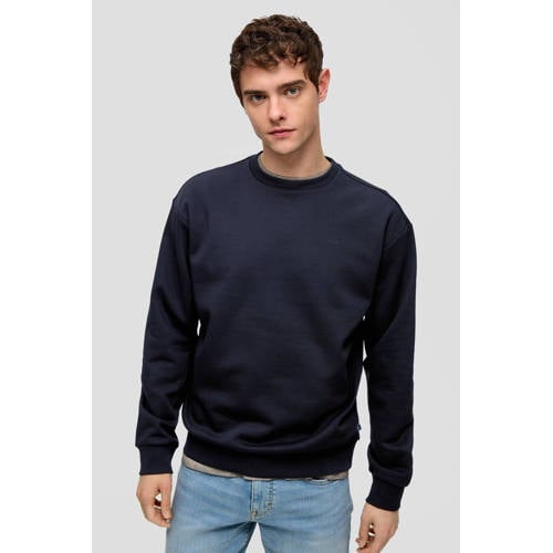 QS sweater donkerblauw afbeelding