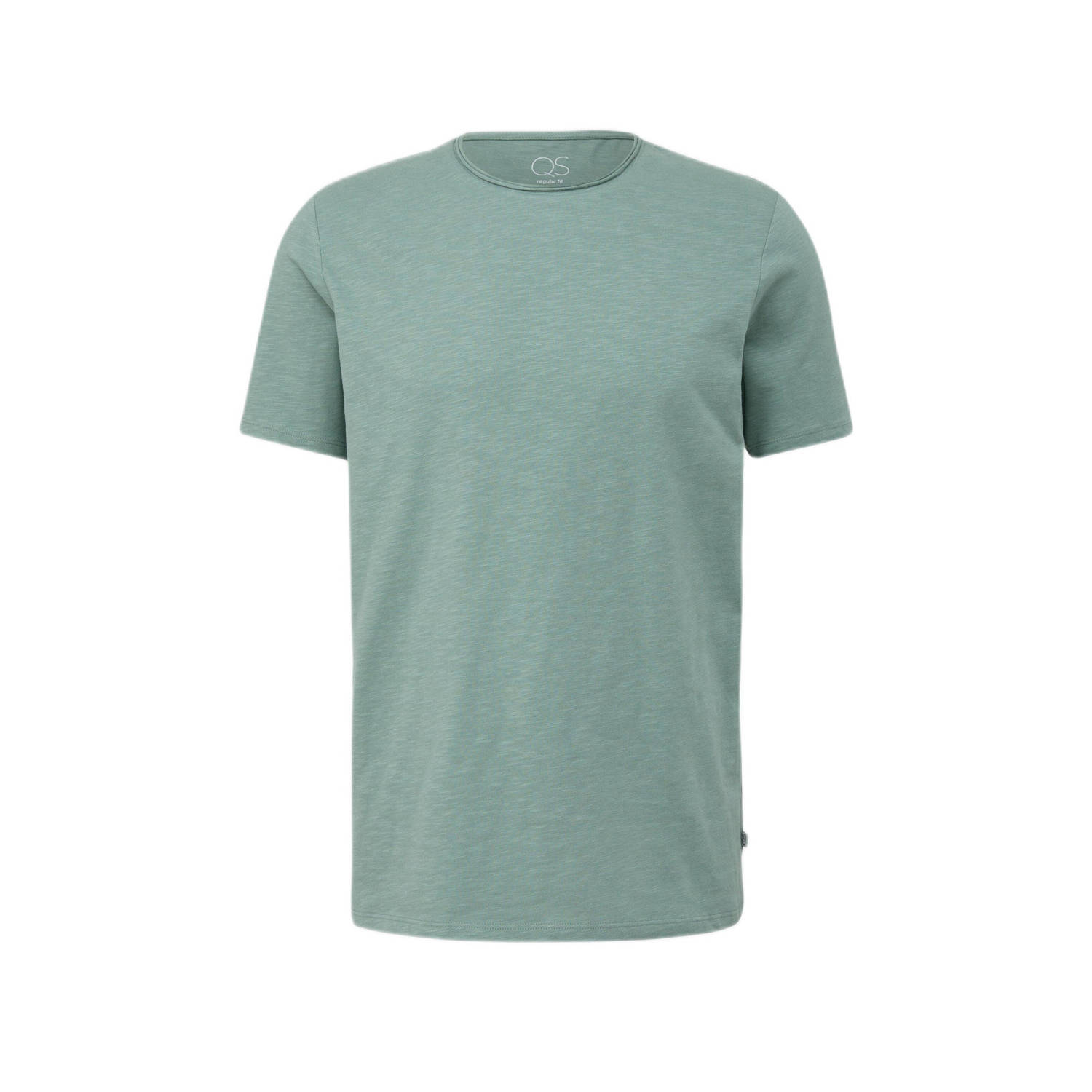 Q S by s.Oliver regular fit T-shirt groen