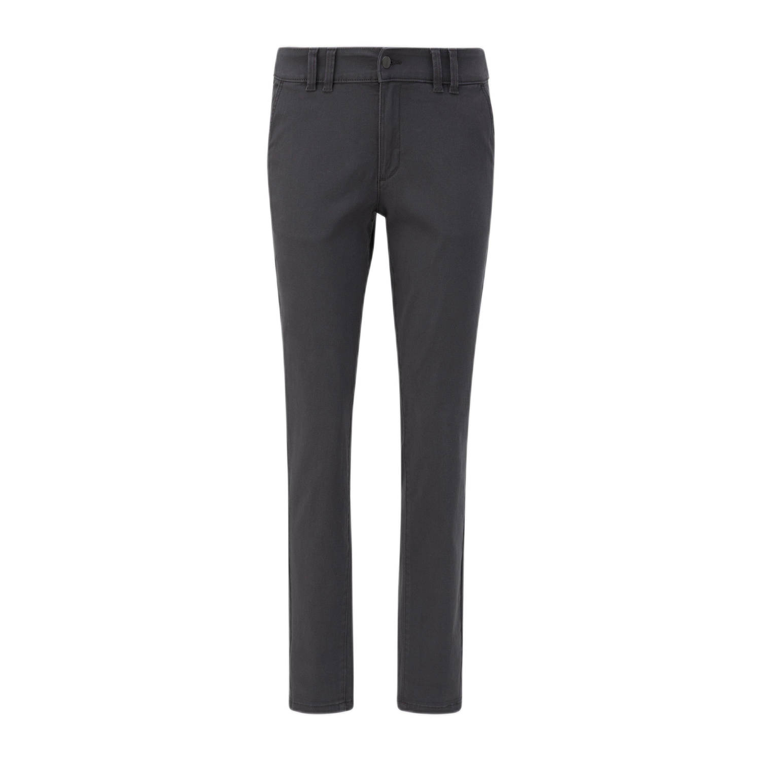 Q S by s.Oliver regular fit broek grijs