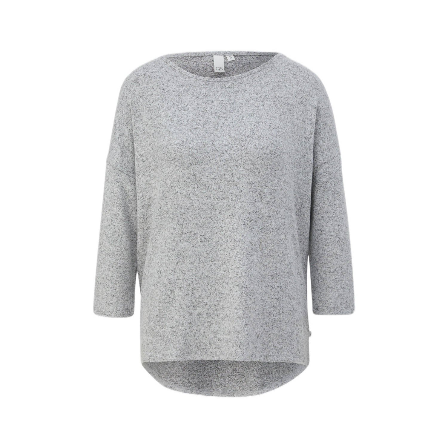 QS Gebreide pullover met extra brede schouders model 'Missoni'