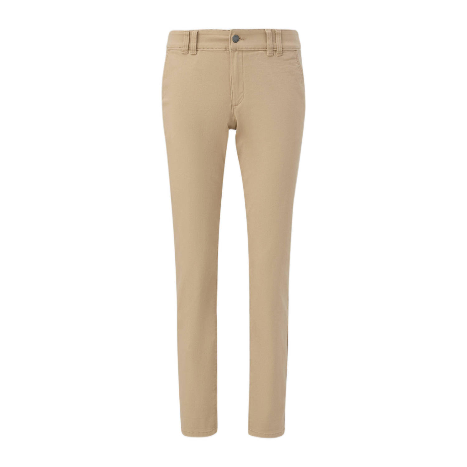 Q S by s.Oliver regular fit chino beige