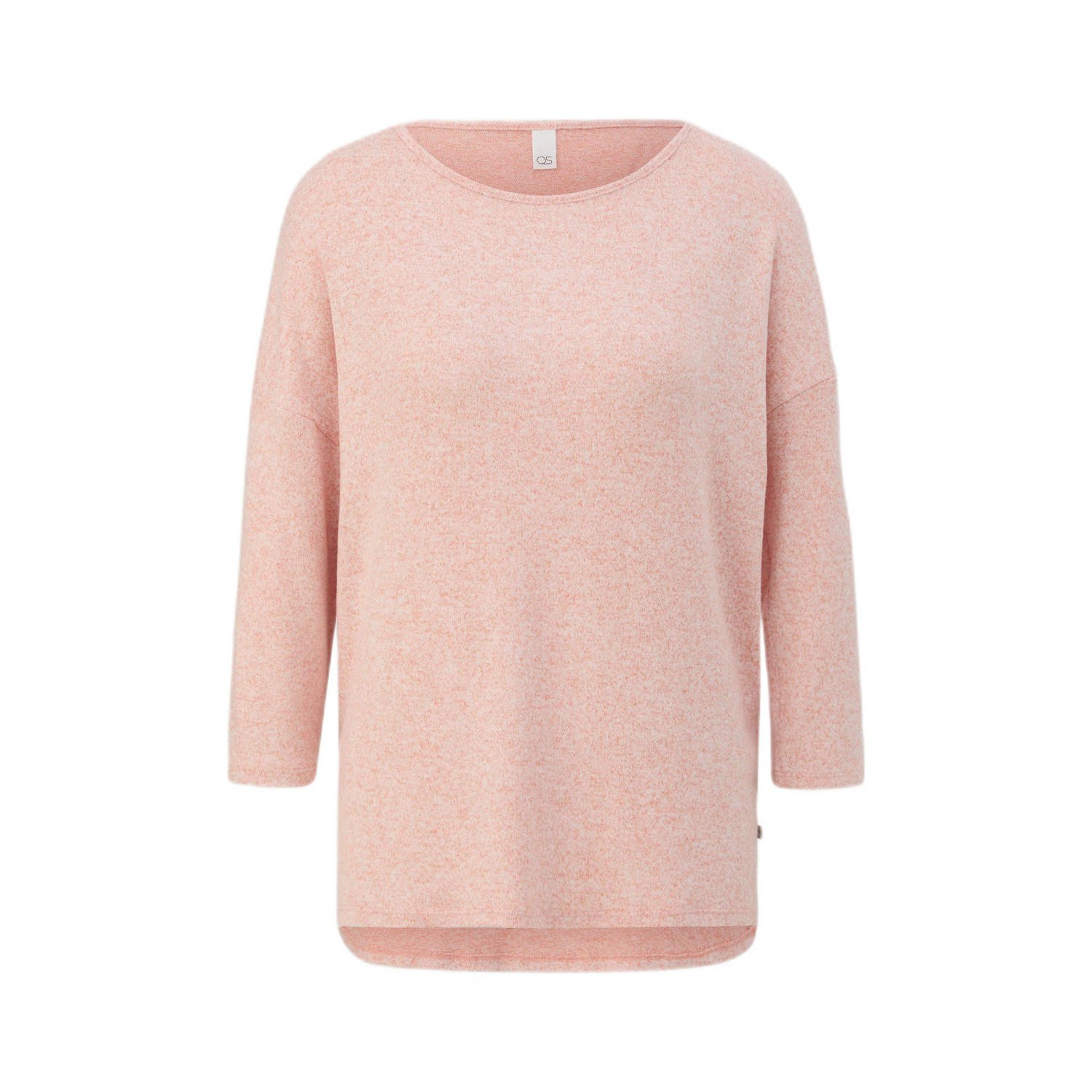 QS Gebreide pullover met extra brede schouders model 'Missoni'