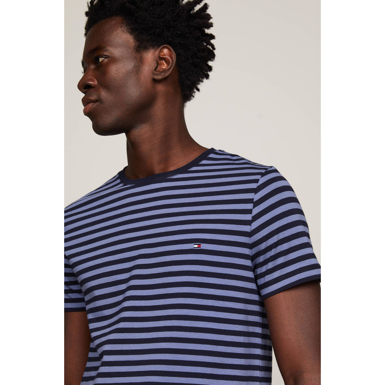 Tommy Hilfiger slim fit T-shirt met logo