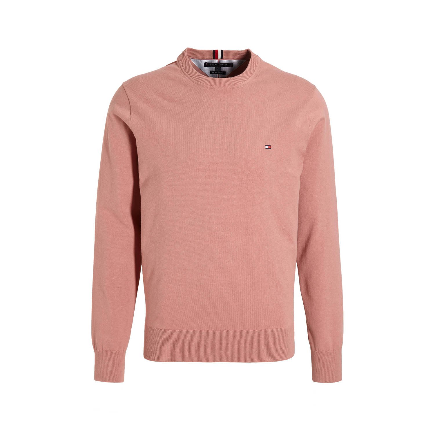 Tommy Hilfiger gebreide trui 1985 met logo teaberry blossom