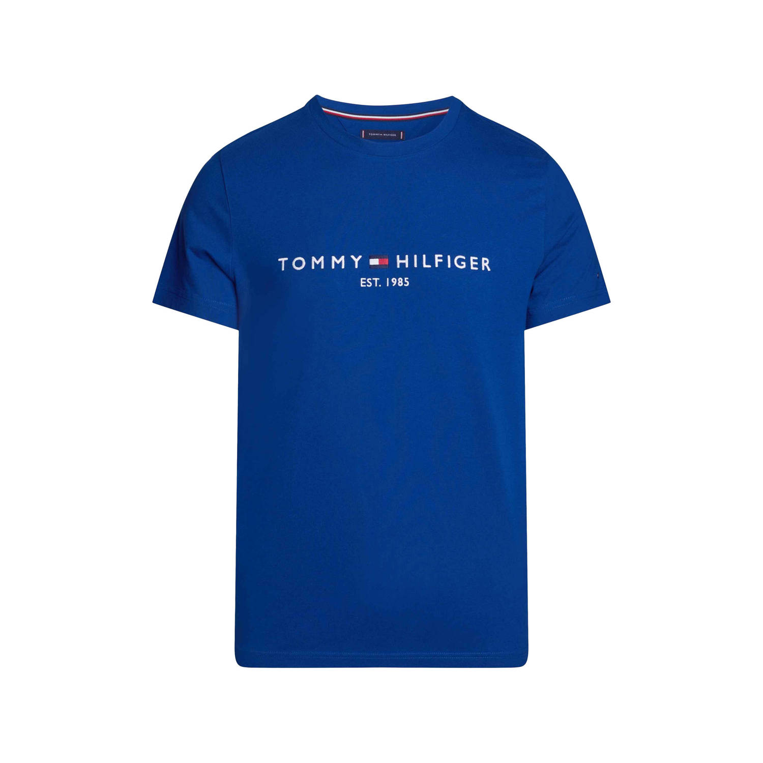 Tommy Hilfiger T-shirt met logo anchor blue