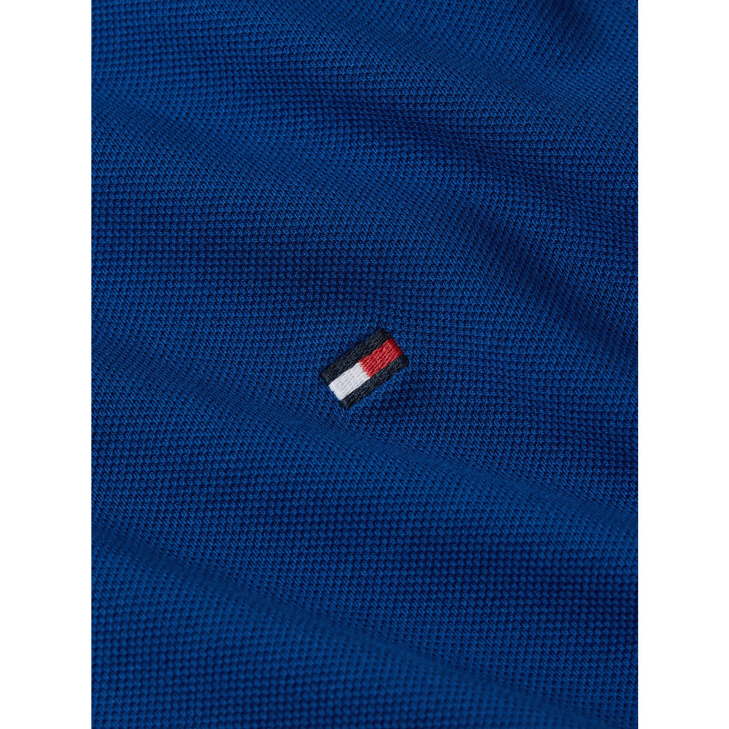 Tommy Hilfiger slim fit polo 1985 met logo anchor blue
