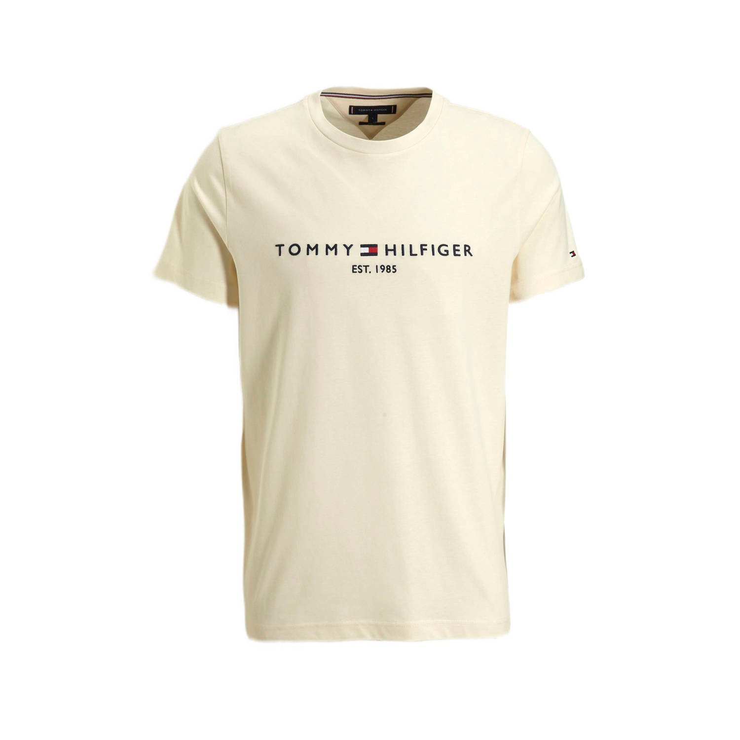 Tommy Hilfiger slim fit T-shirt met logo