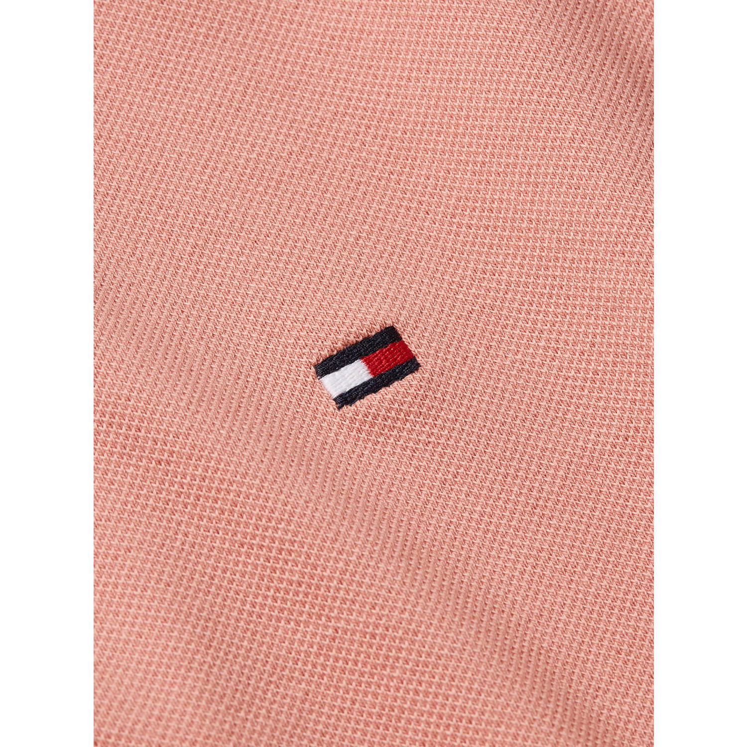Tommy Hilfiger slim fit polo 1985 met logo teaberry blossom