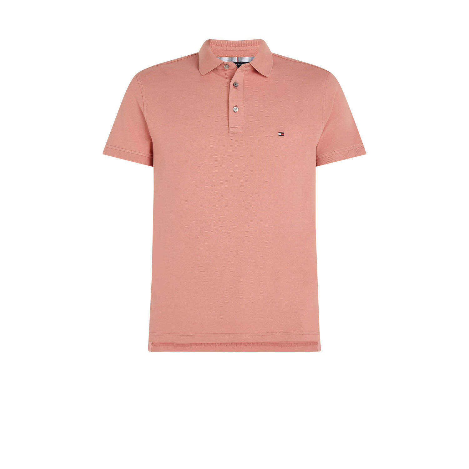 Tommy Hilfiger slim fit polo 1985 met logo teaberry blossom