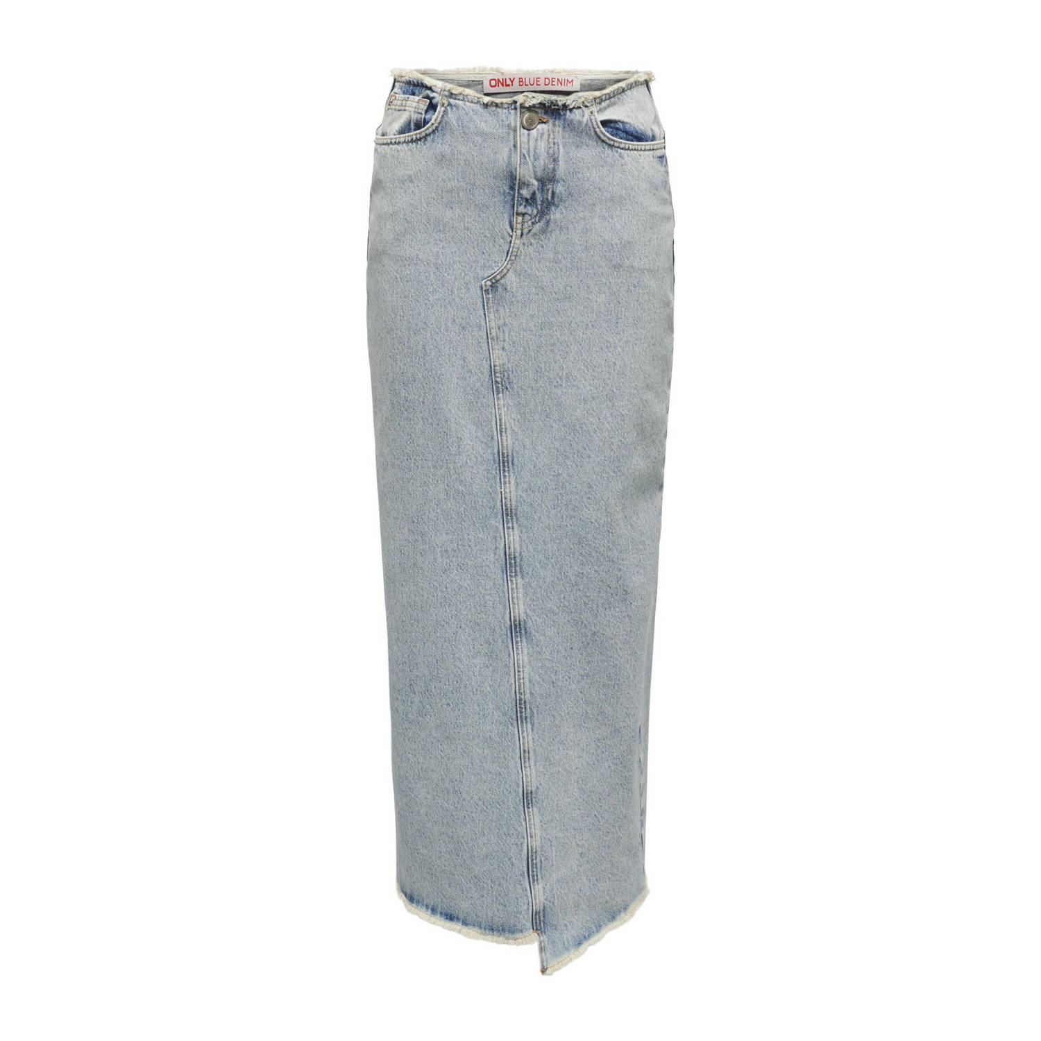 ONLY spijkerrok ONLKHLOE light blue denim