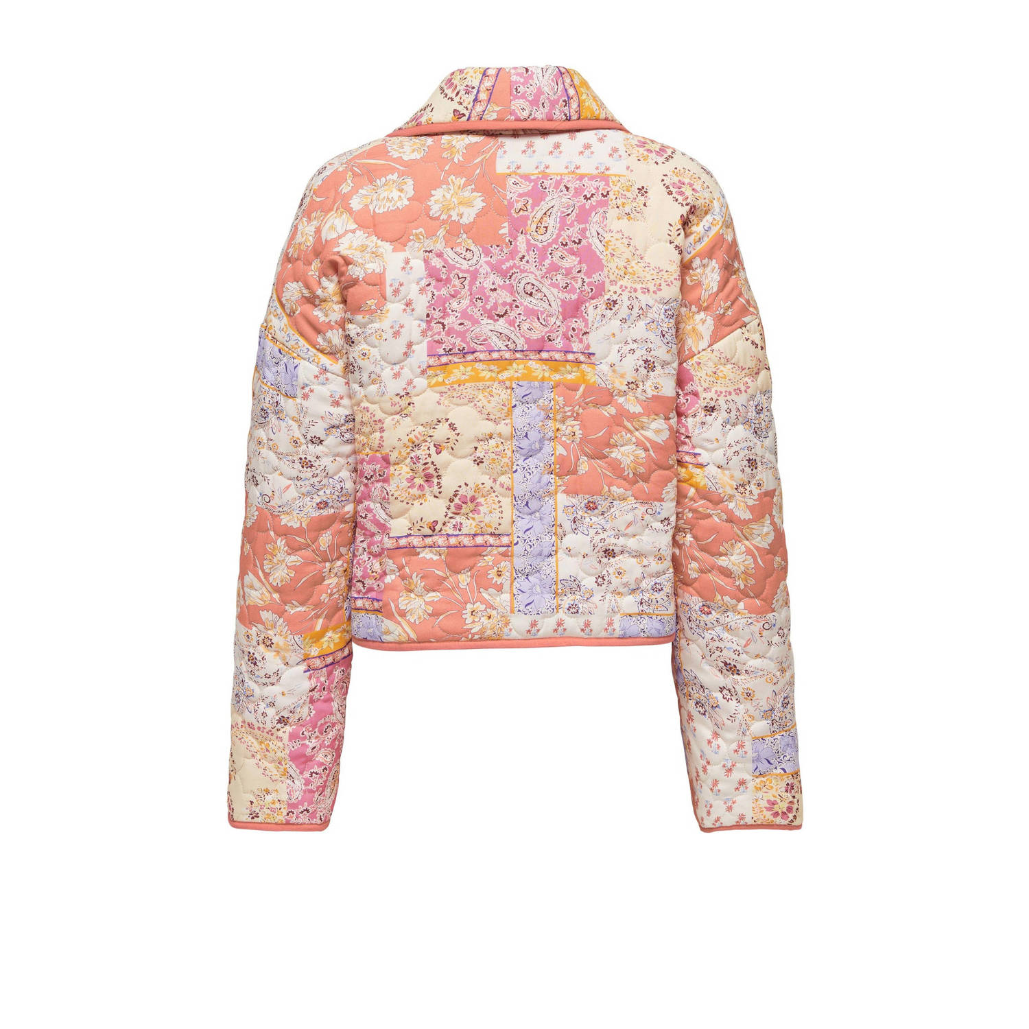 ONLY jasje ONLALLY met all over print roze geel blauw