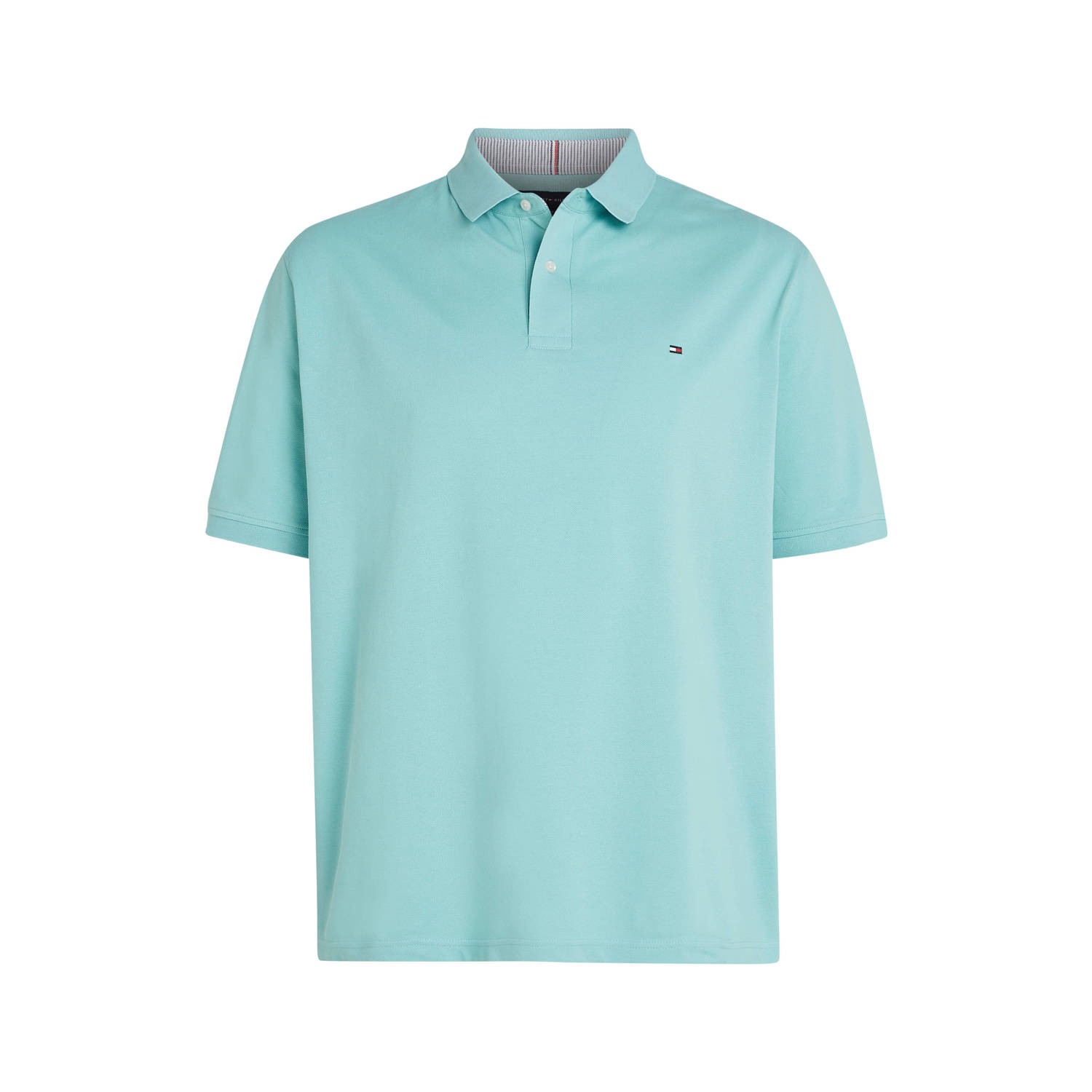 Tommy Hilfiger Big & Tall polo Plus Size met logo tradewinds aqua