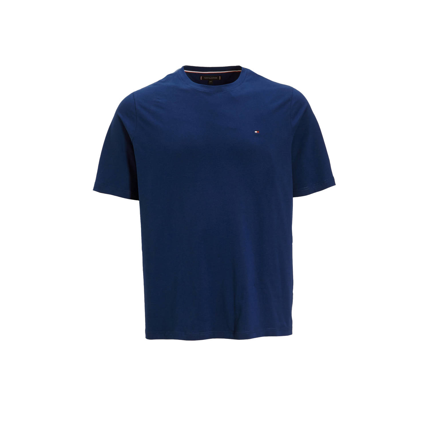 Tommy Hilfiger Big & Tall T-shirt Plus Size met logo anchor blue