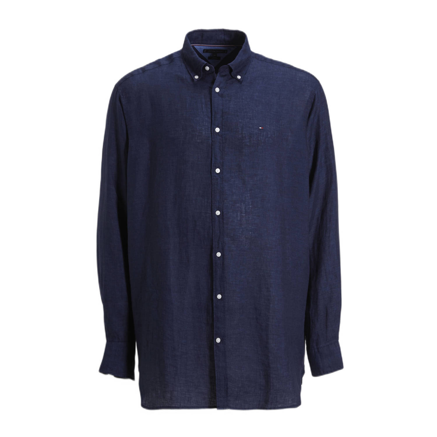 Tommy Hilfiger Overhemd met lange mouwen BT-PIGMT DYED LI SOLID RF SHRT-B