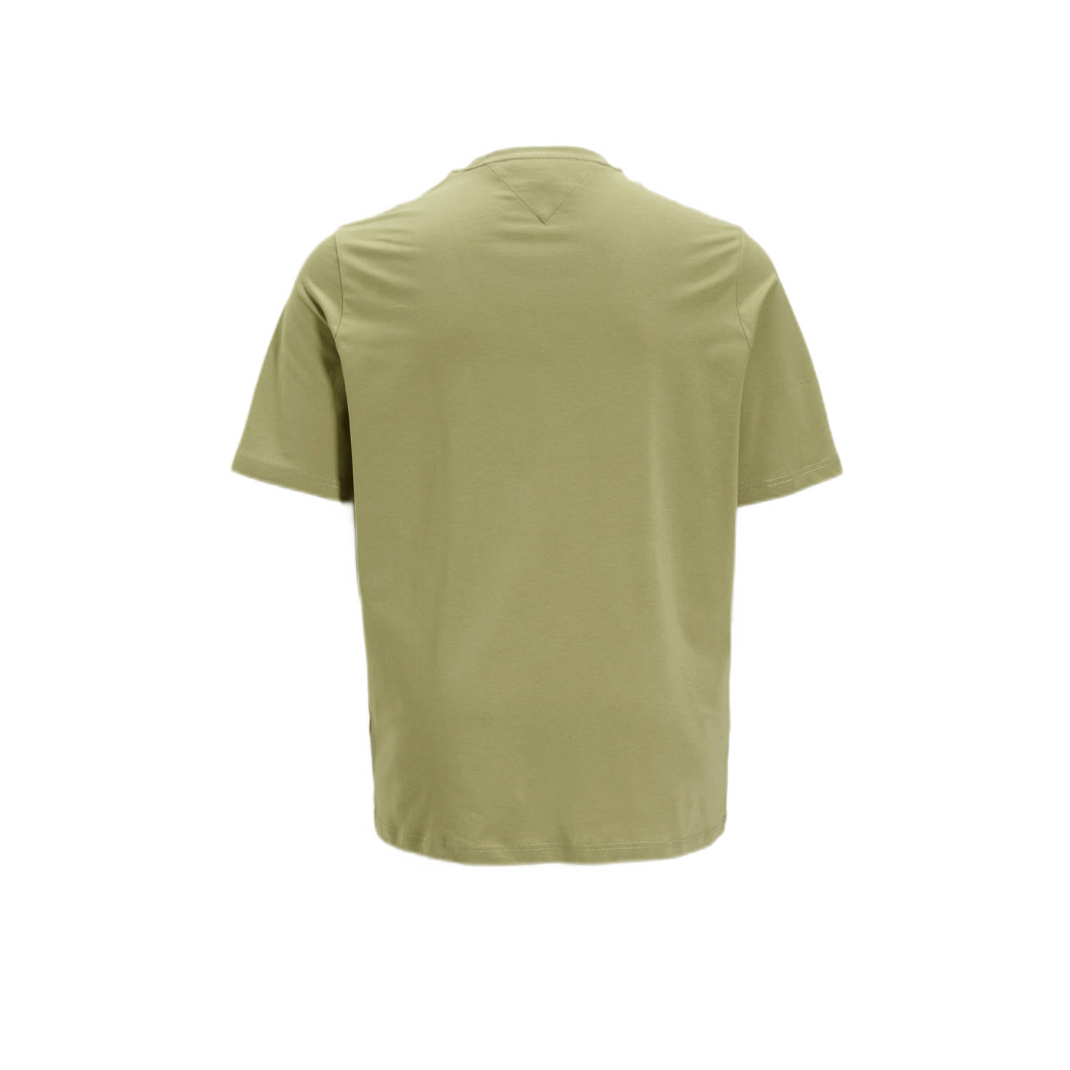Tommy Hilfiger Big & Tall T-shirt Plus Size met logo faded olive
