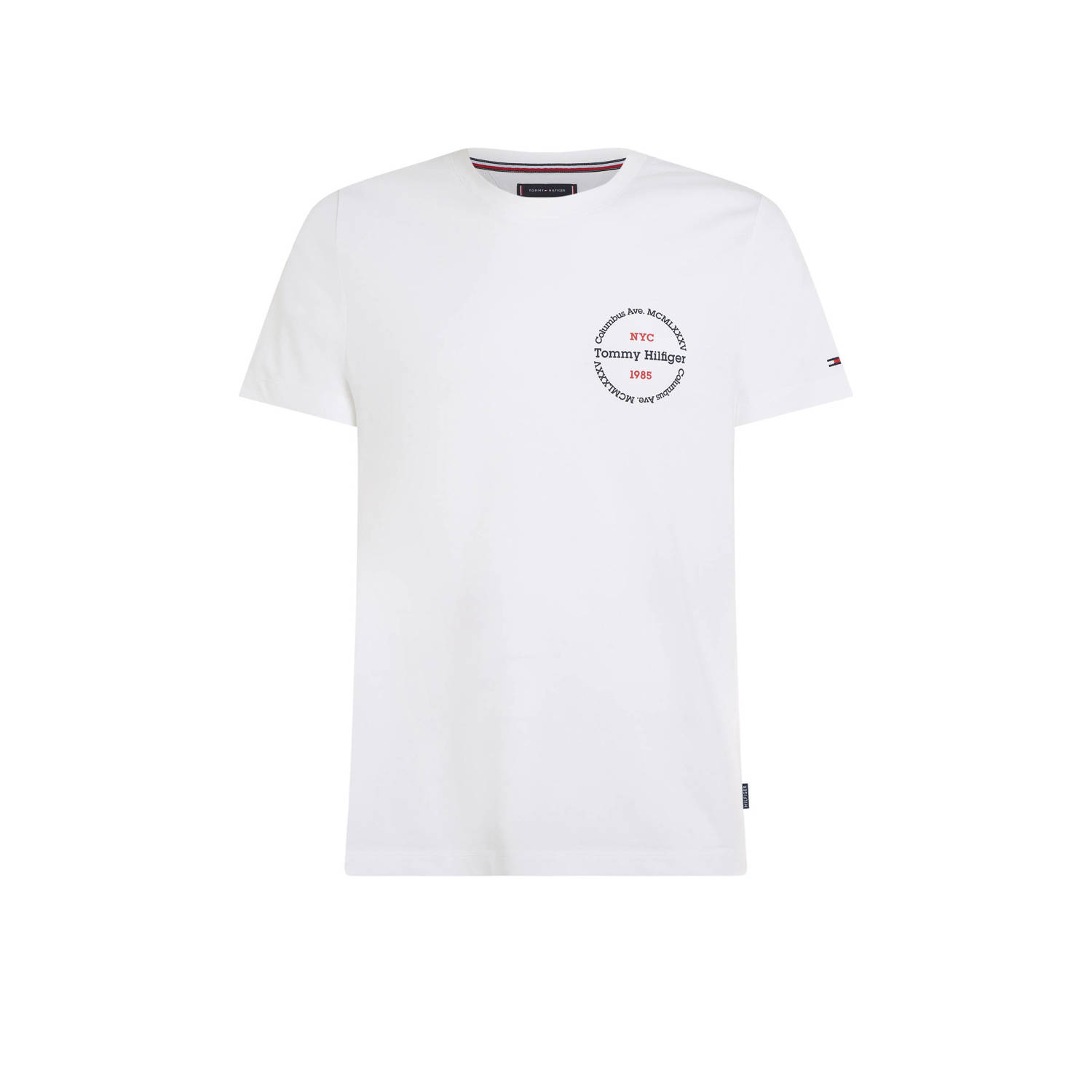 Tommy Hilfiger T-shirt met printopdruk wit
