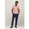 Tommy Hilfiger regular polo lichtroze