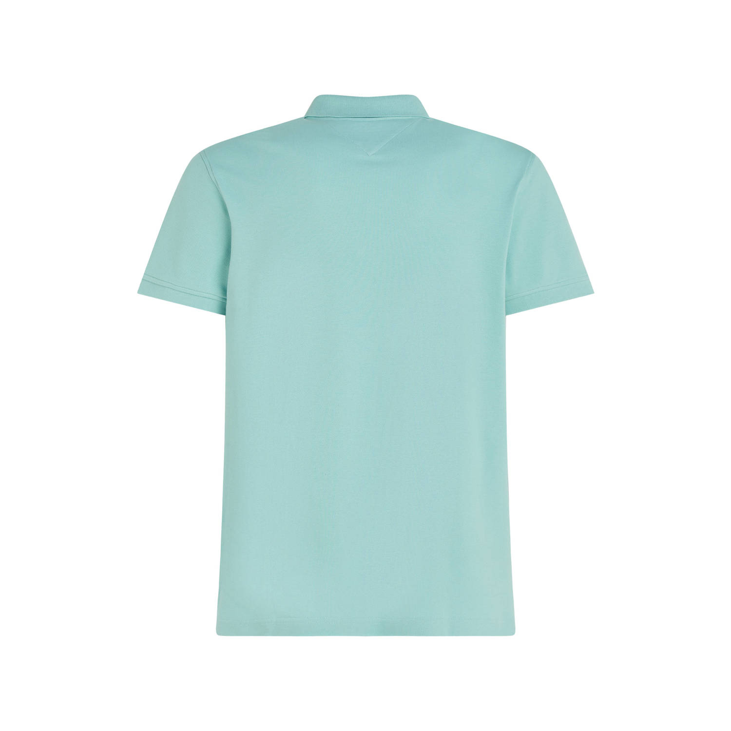 Tommy Hilfiger slim fit polo 1985 met logo tradewinds aqua