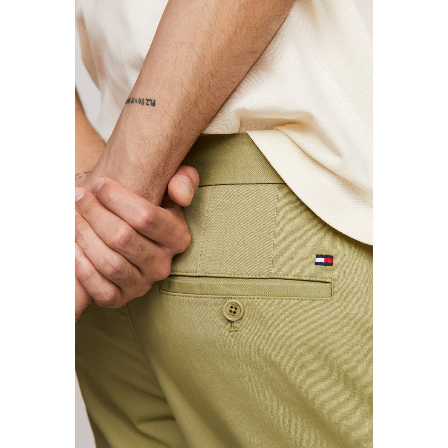 Tommy Hilfiger Heren Broeken Brooklyn Short 1985 Green Heren