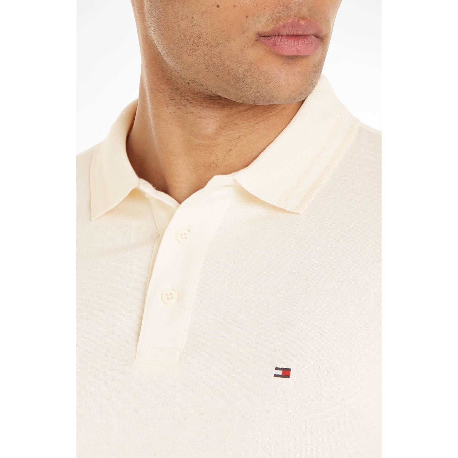 Tommy Hilfiger gemêleerde polo calico