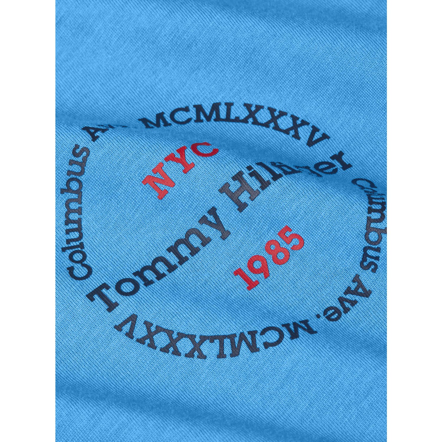 Tommy Hilfiger T-shirt met printopdruk blue spell