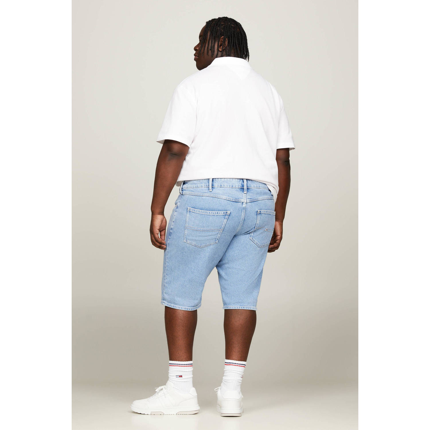 Tommy Jeans regular fit denim short RONNIE denim light