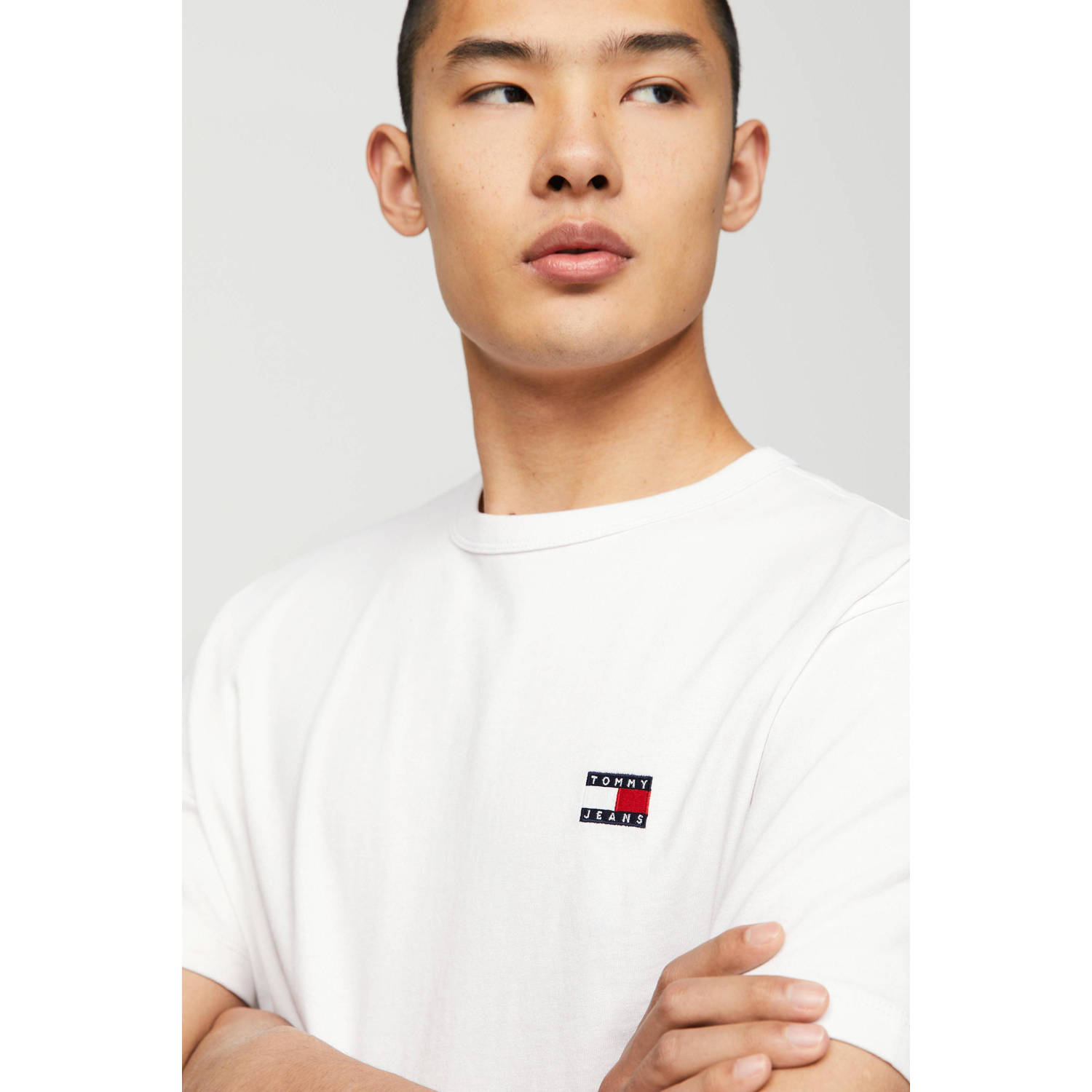 Tommy Jeans regular fit T-shirt met logo