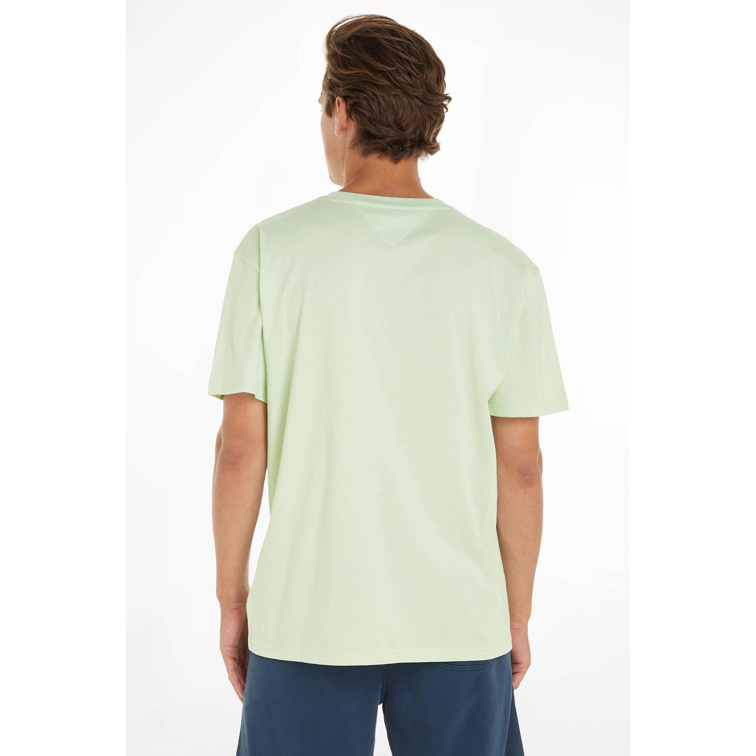 Tommy Jeans T-shirt met printopdruk opal green