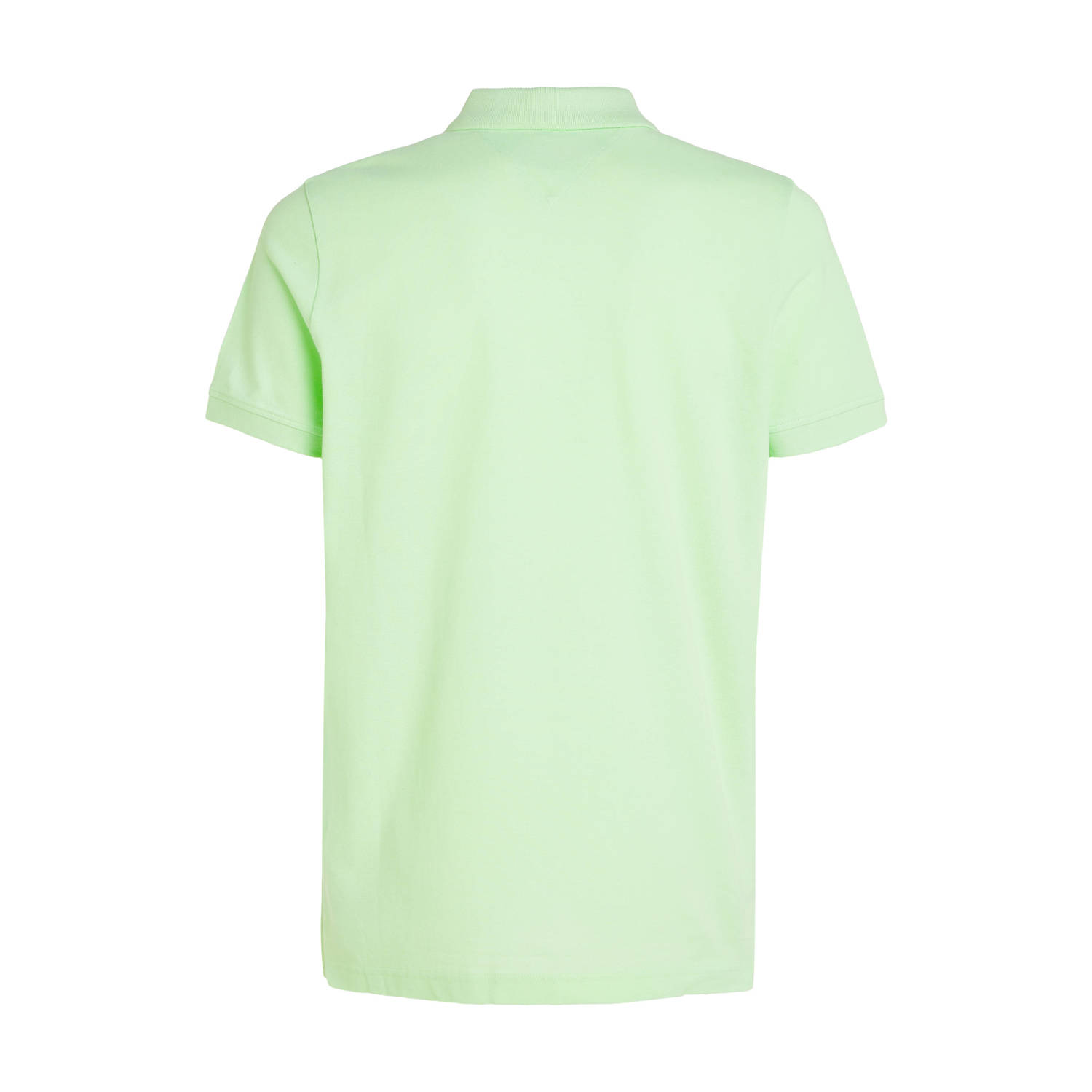 Tommy Jeans polo met logo opal green