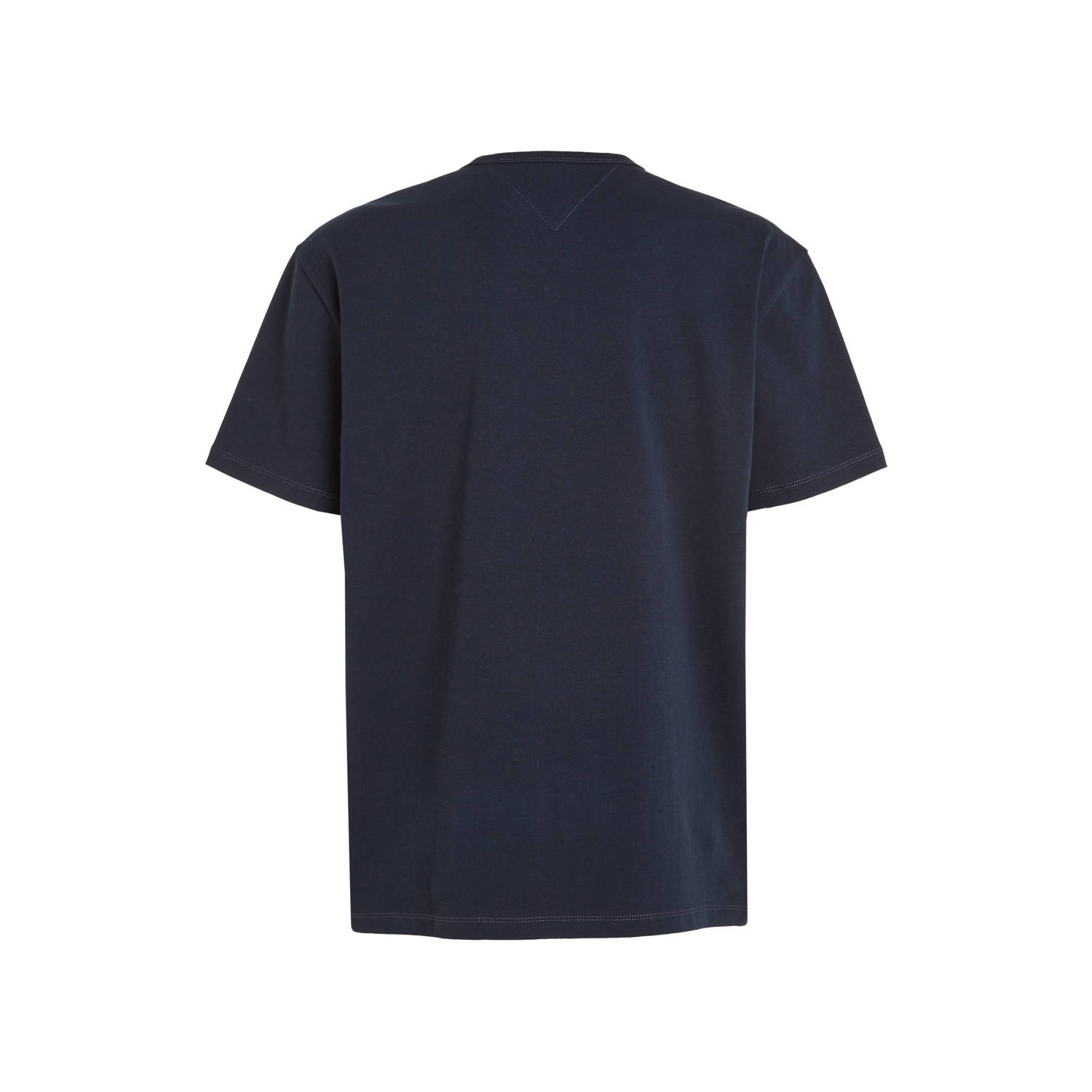 Tommy Jeans regular fit T-shirt met logo dark night navy