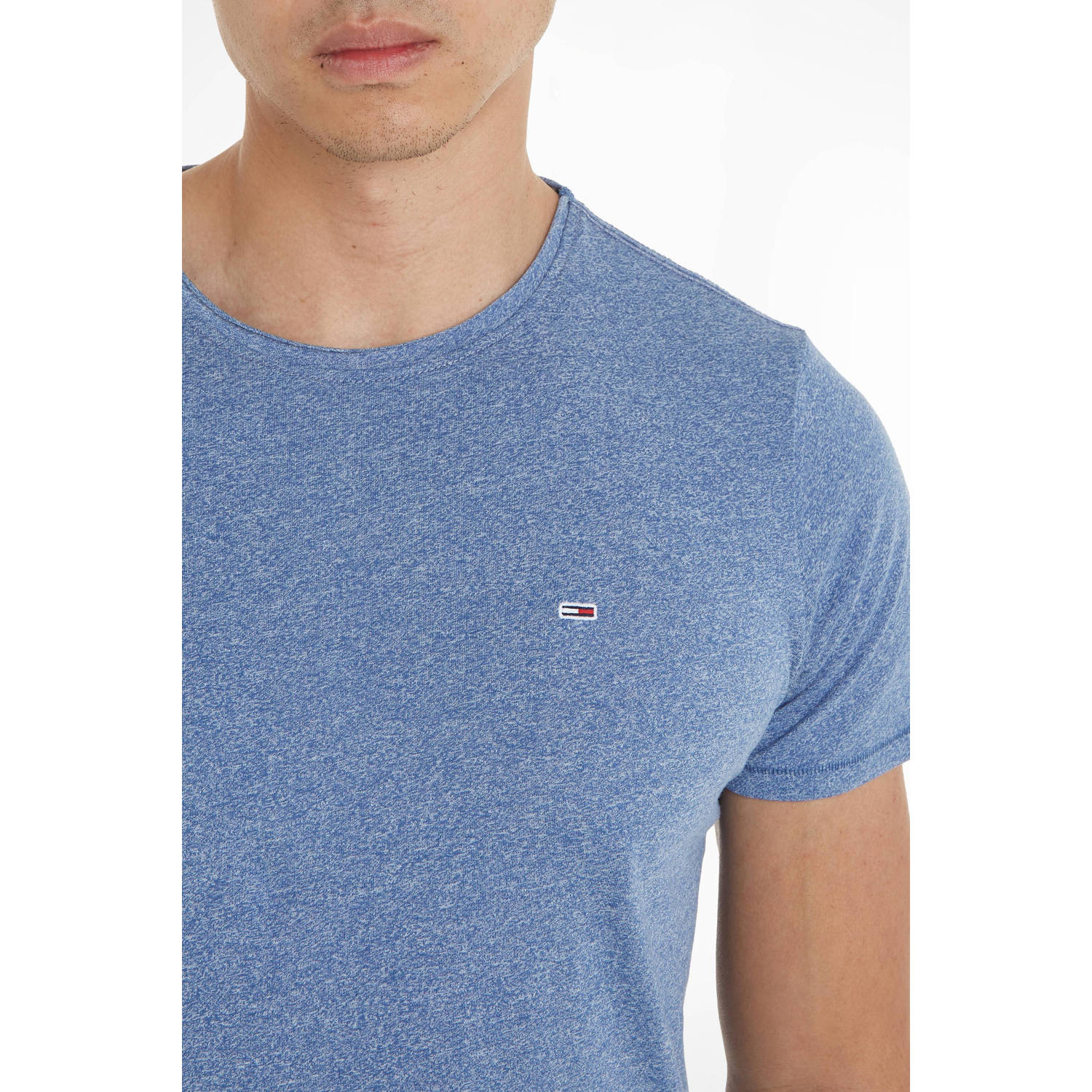 Tommy Jeans gemêleerd slim fit T-shirt JASPE
