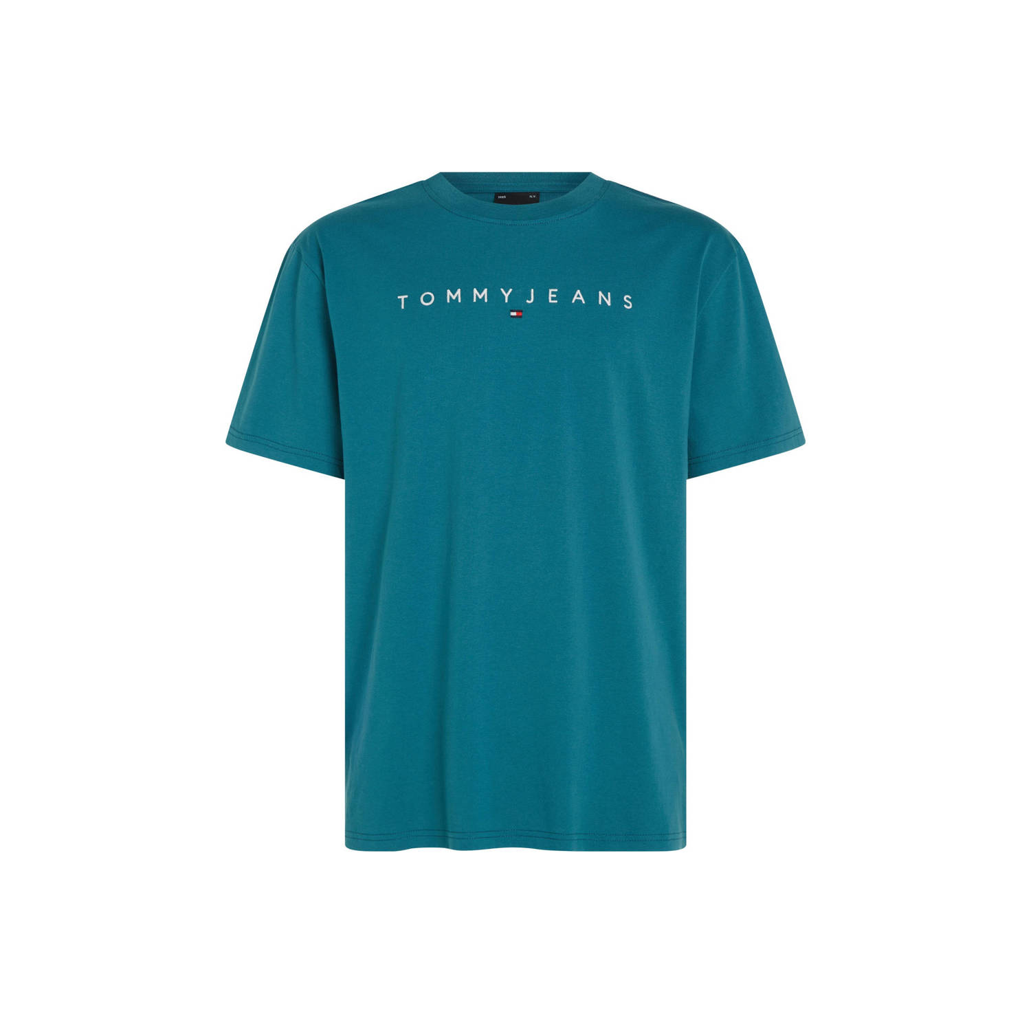 Tommy Jeans T-shirt met printopdruk timless teal