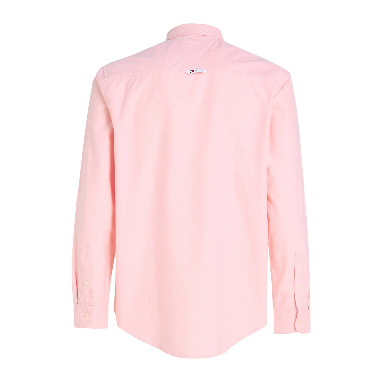 Tommy Jeans regular fit overhemd met logo tickled pink