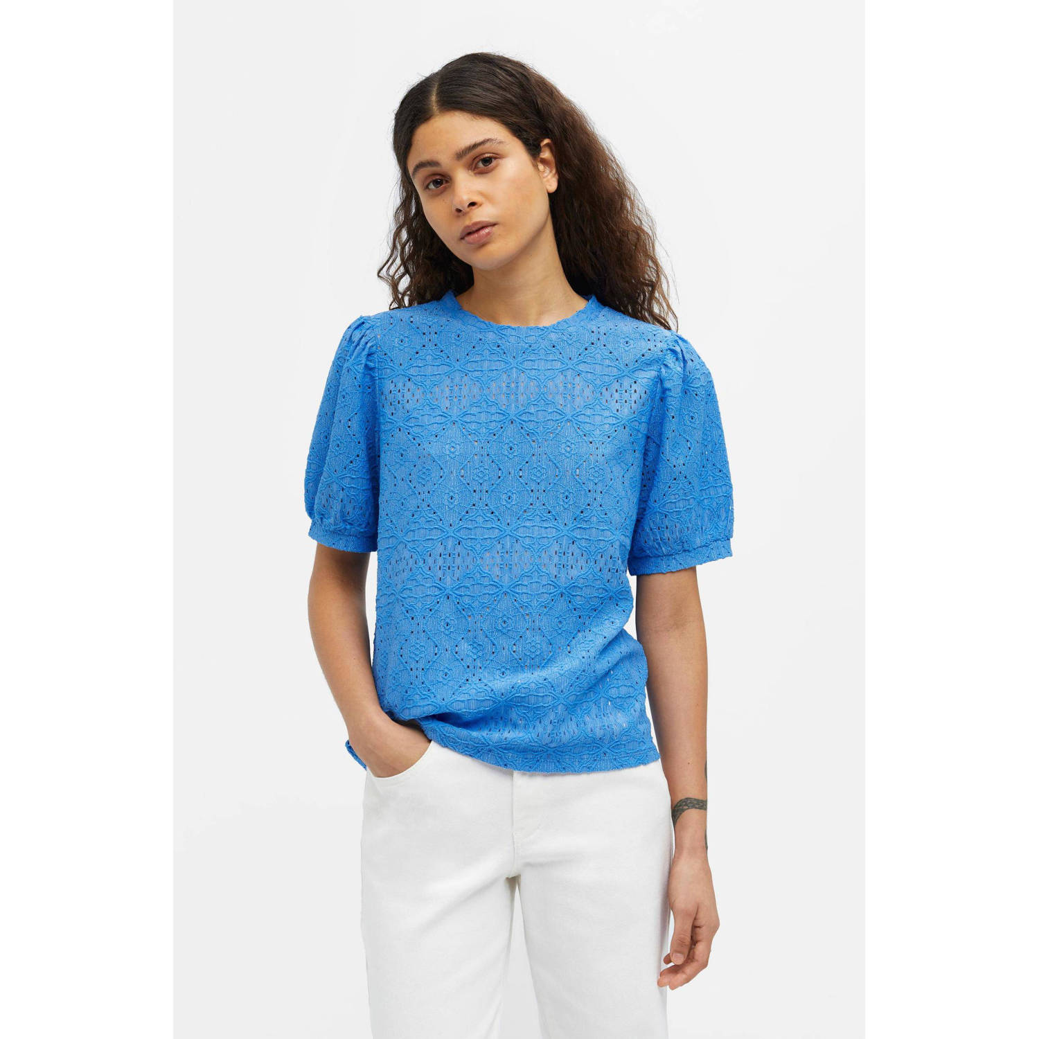 OBJECT top OBJFEODORA blauw