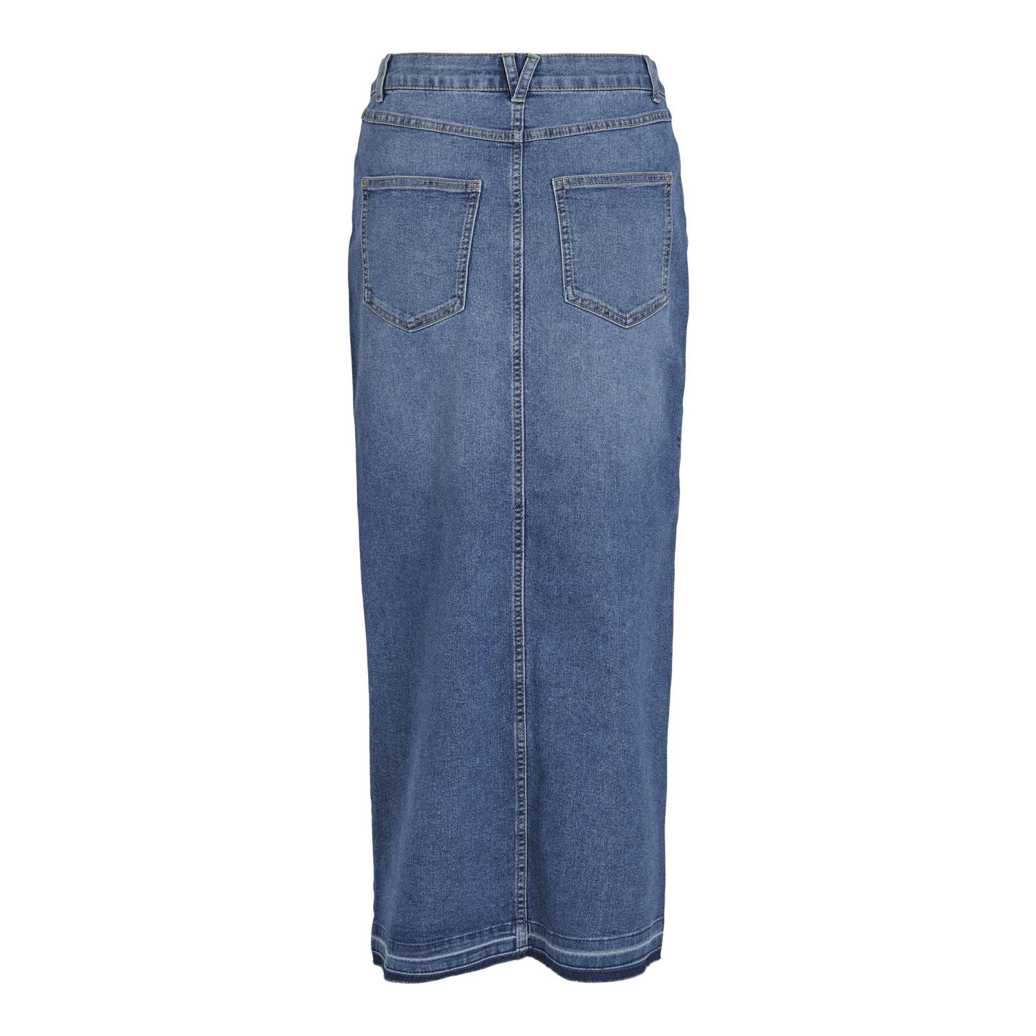 VILA spijkerrok VIRAY medium blue denim