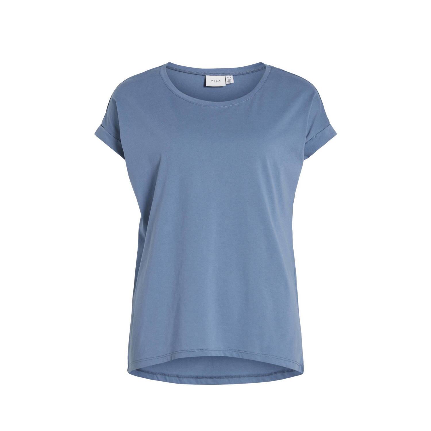 VILA T-shirt VIDREAMERS blauw