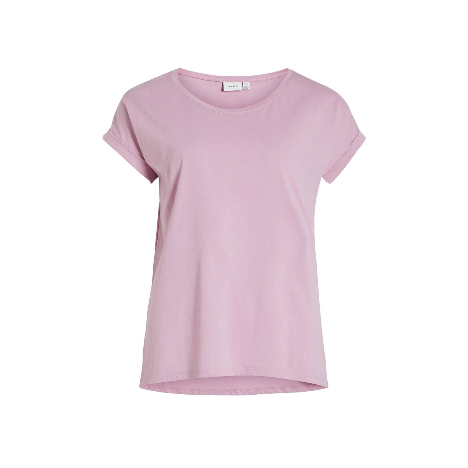 Vila Shirt met ronde hals VIDREAMERS NEW PURE T-SHIRT SU-NOOS