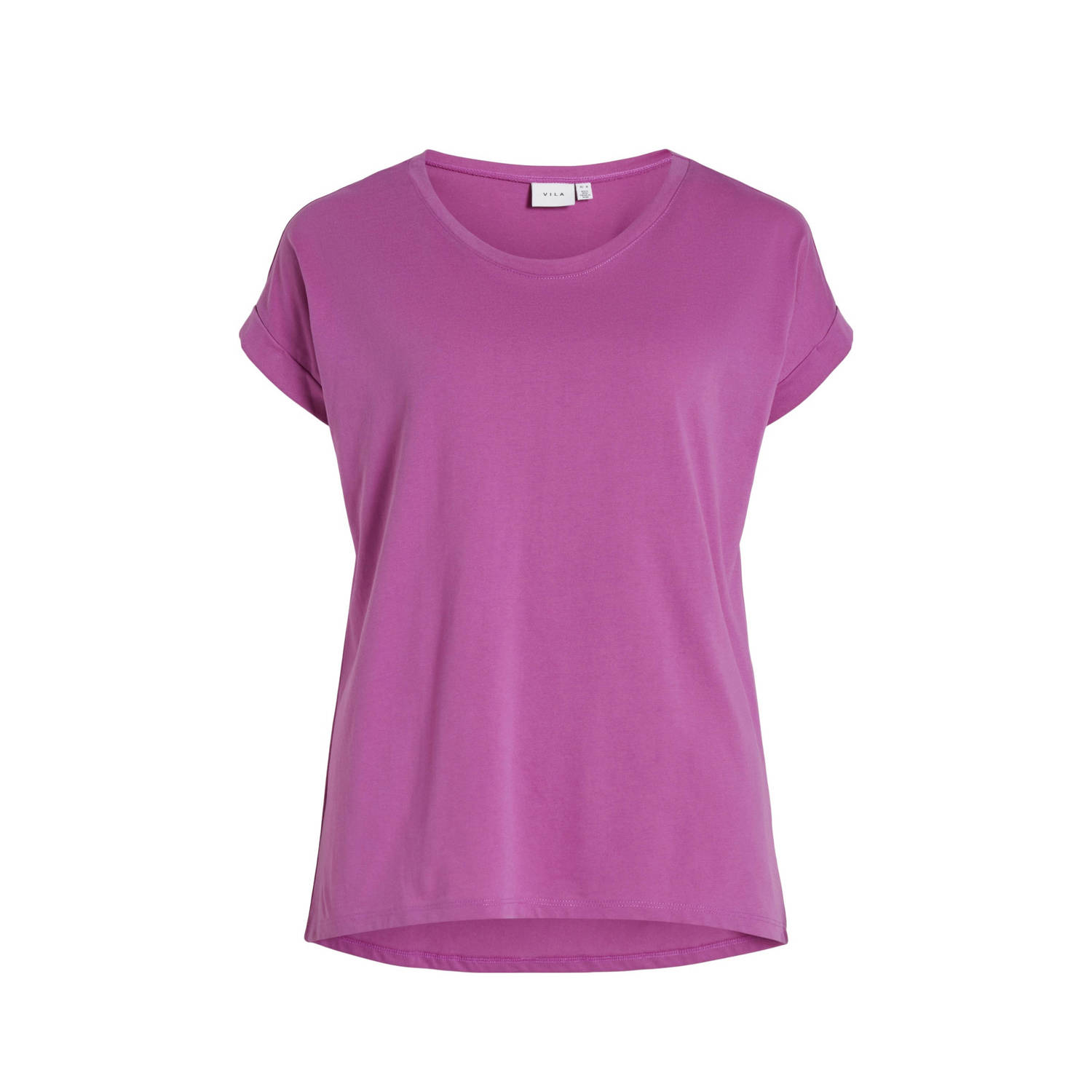 Vila Shirt met ronde hals VIDREAMERS NEW PURE T-SHIRT SU-NOOS