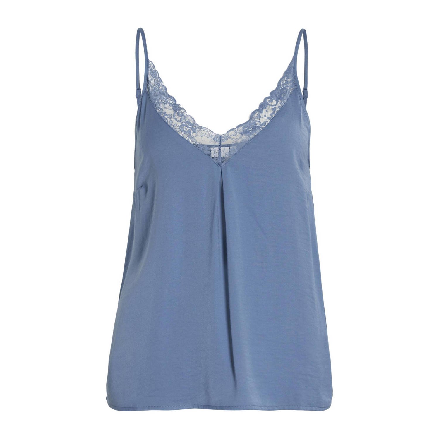 Vila Top met spaghettibandjes VICAVA V-NECK LACE SINGLET- NOOS
