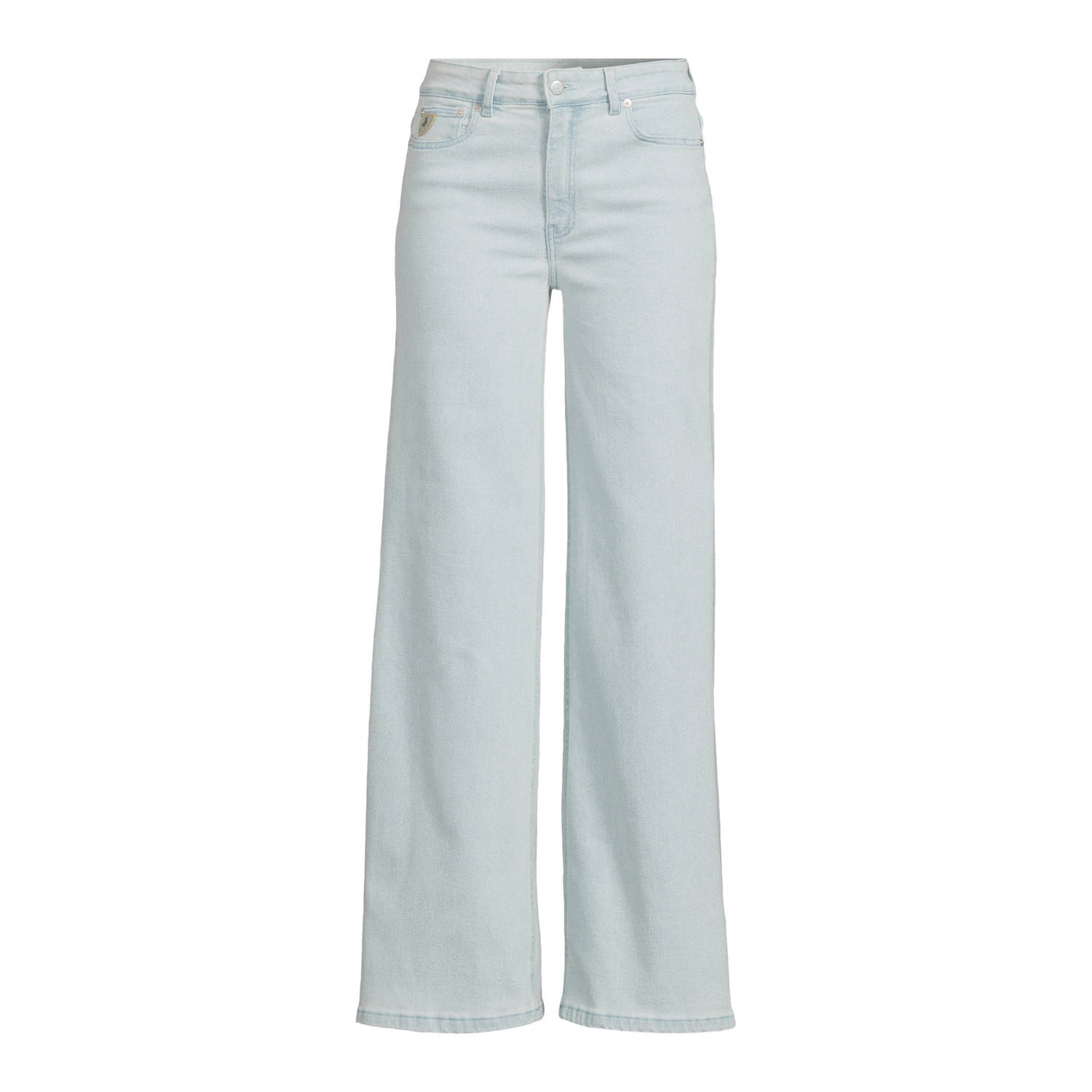 Lois high waist wide leg jeans Palazzo light blue denim