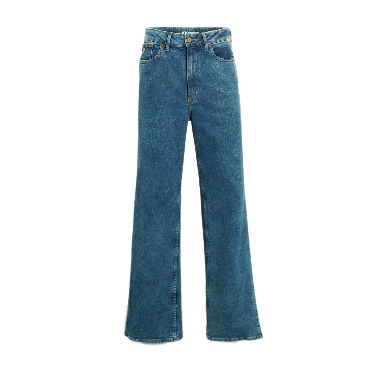 Lois high waist wide leg jeans Rachel green stone