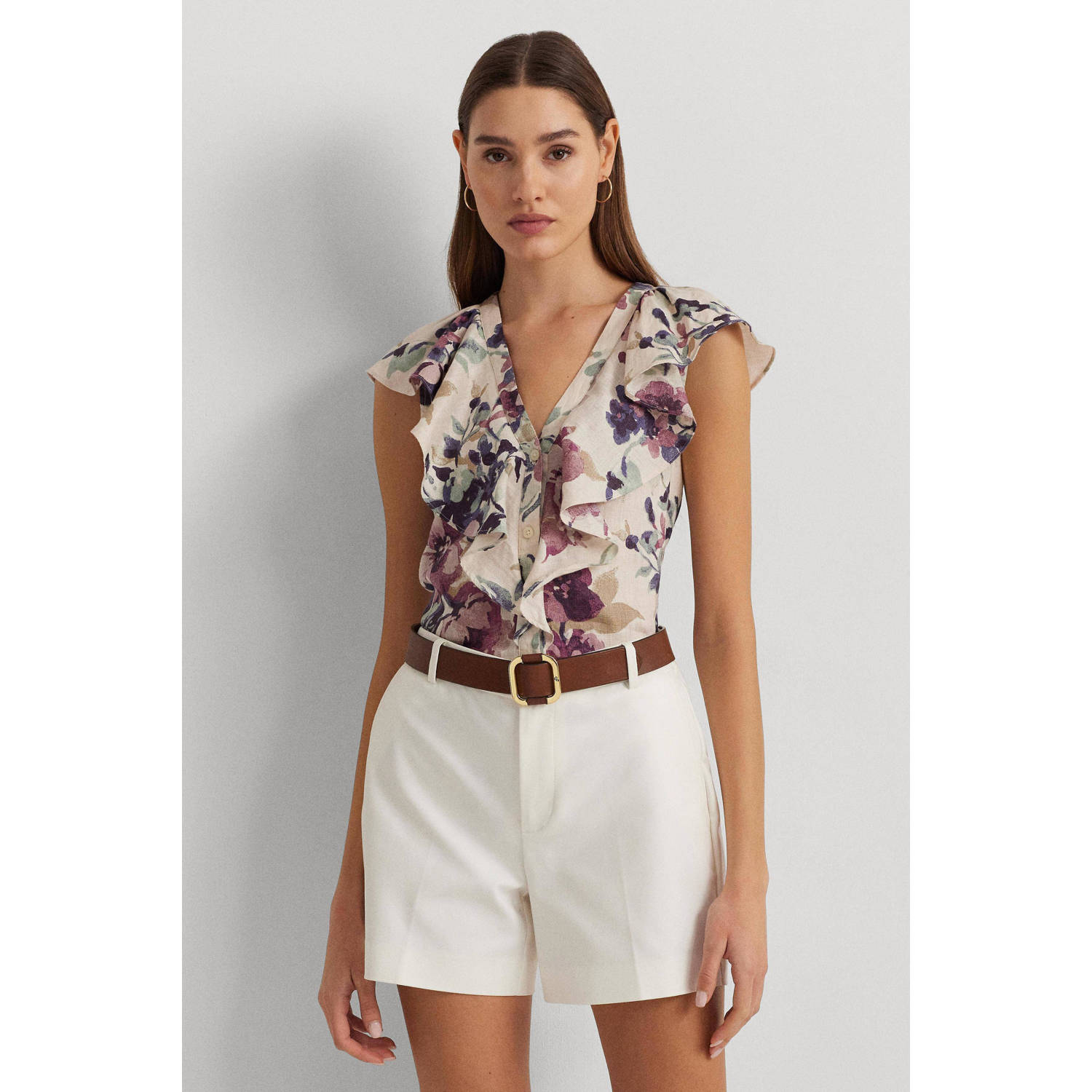 Lauren Ralph Lauren gebloemde top multi