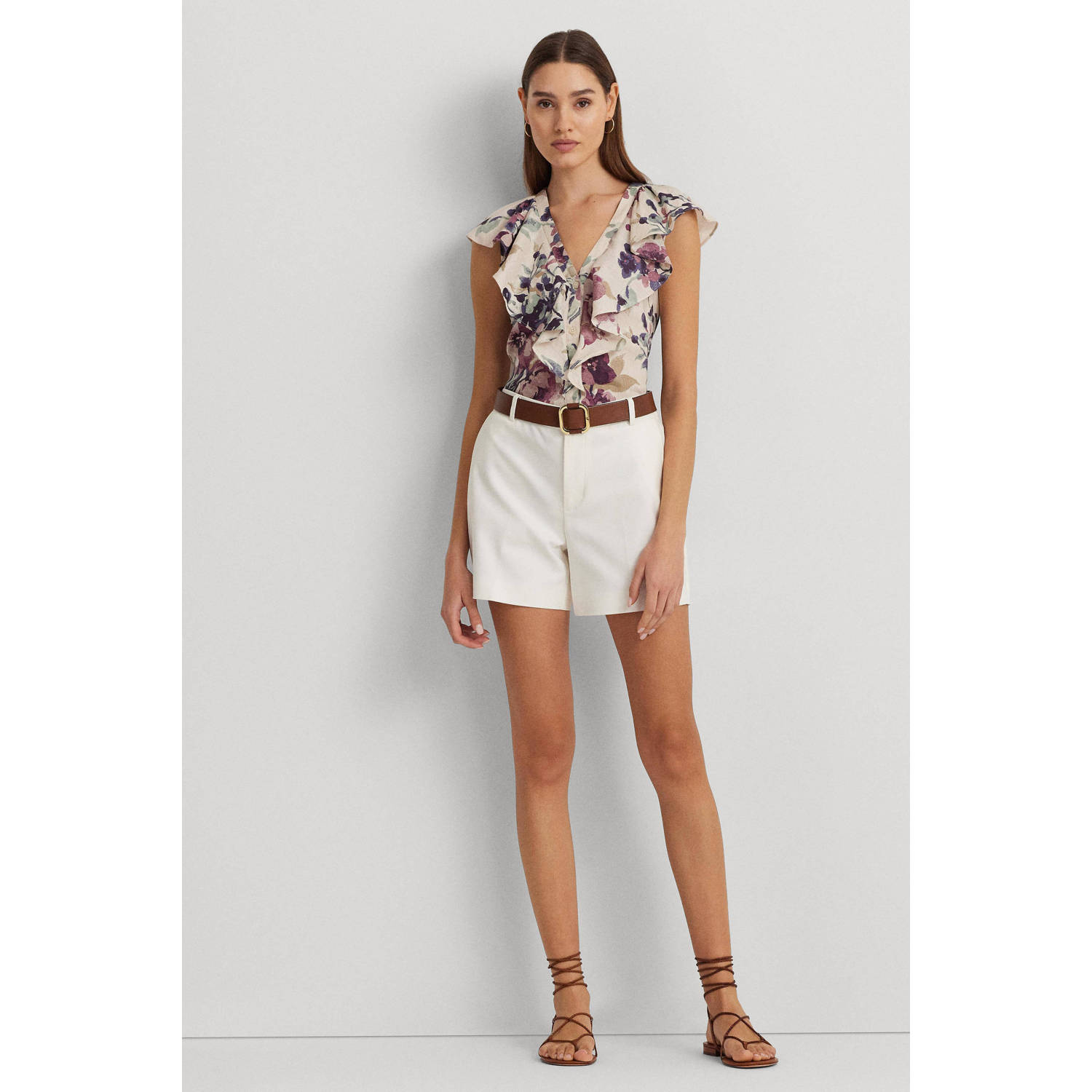 Lauren Ralph Lauren gebloemde top multi