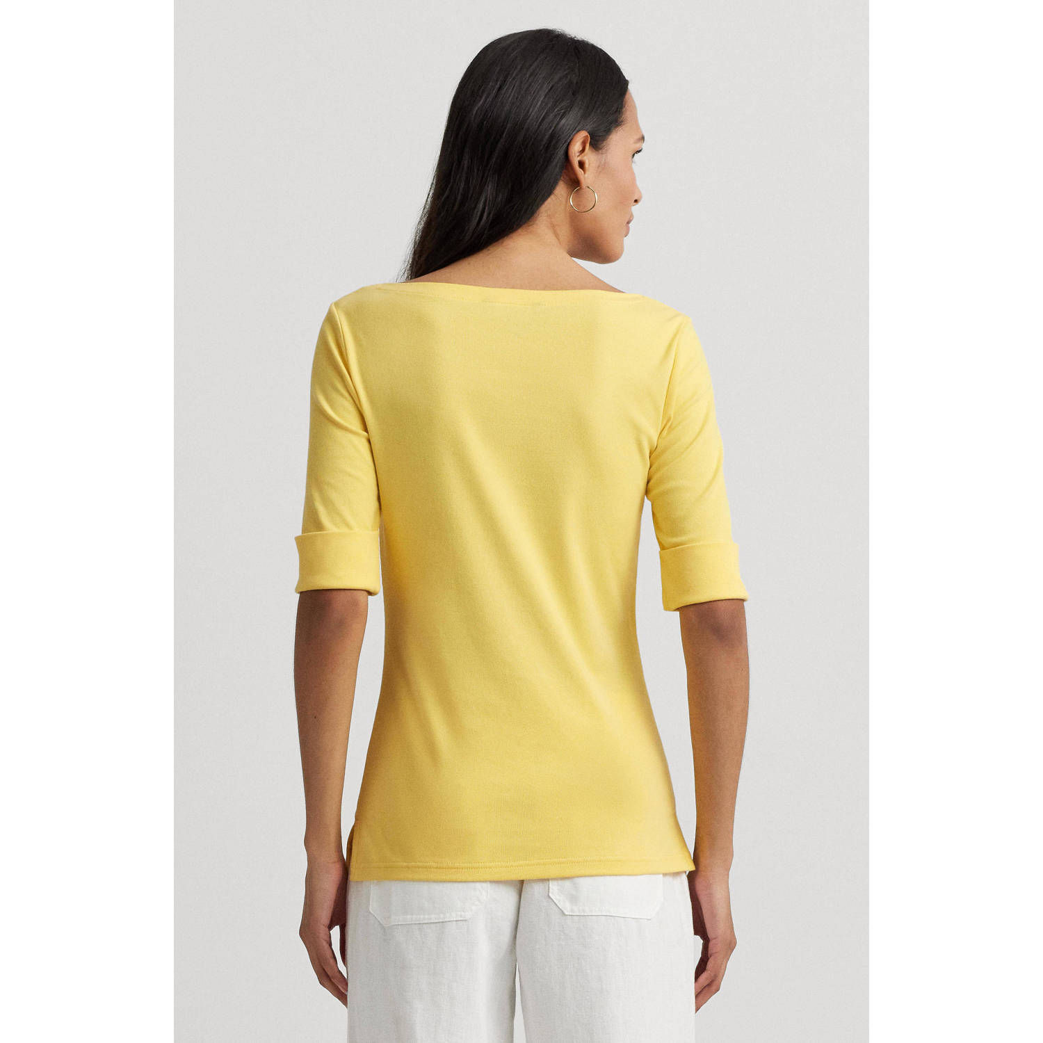 Lauren Ralph Lauren T-shirt met boothals model 'JUDY'