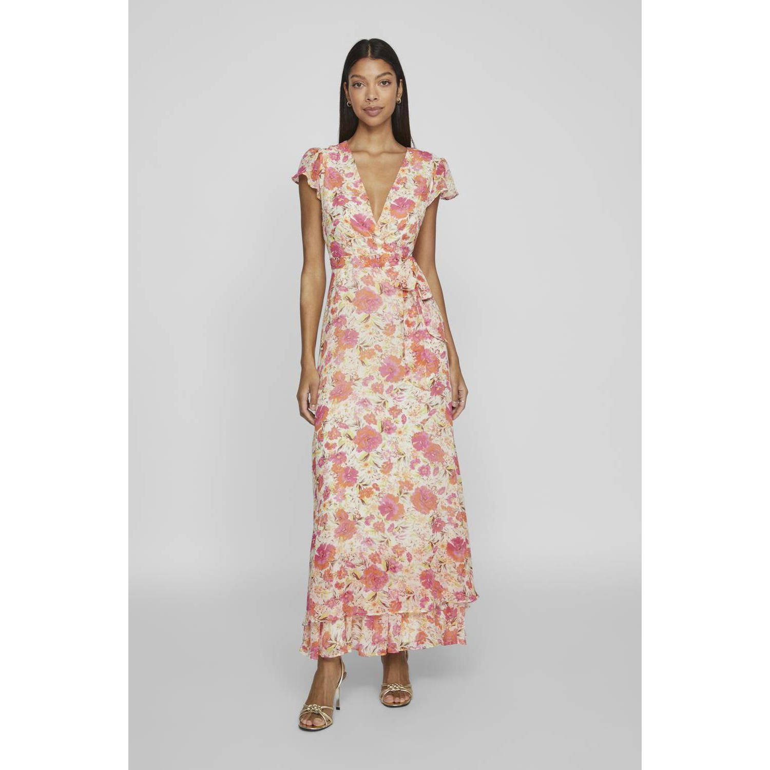 VILA gebloemde maxi jurk VIBARIA multi
