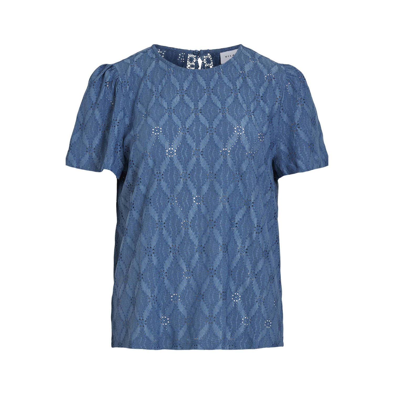 VILA top VISEBIA blauw