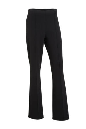 flared broek zwart