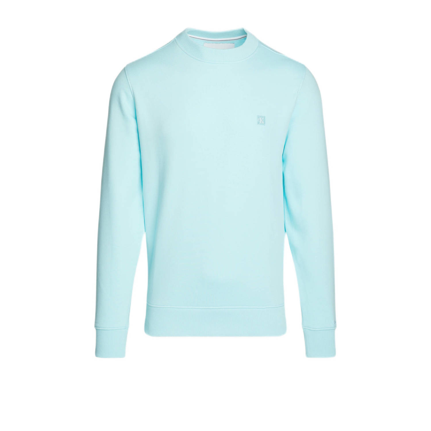 CALVIN KLEIN JEANS sweater met logo blue tint